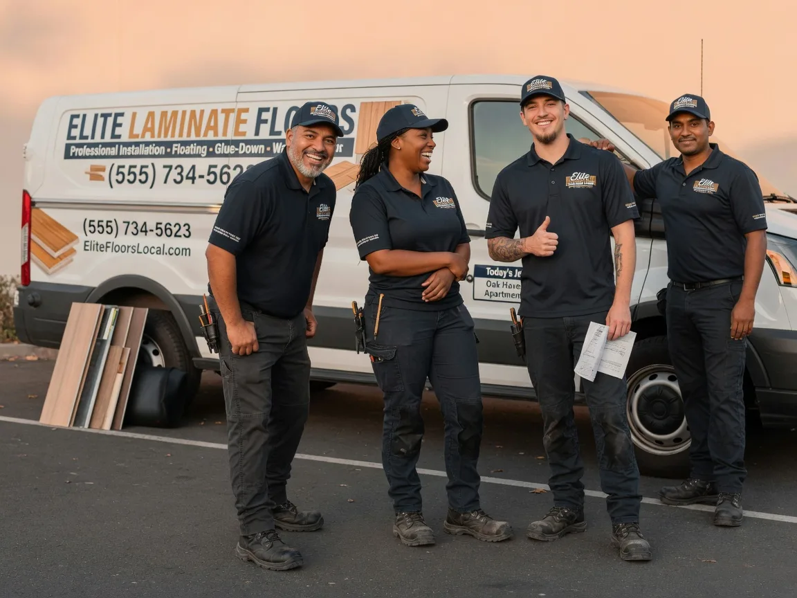 Laminate flooring installation company in Matlock, IA